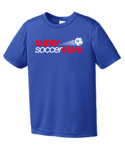 Super Soccer Stars Royal Blue Performance Shirt
